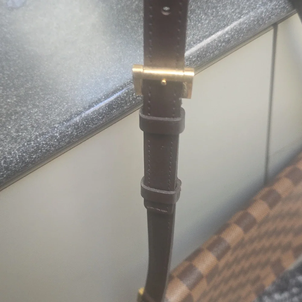 Damier Ebene Mussette Bag
